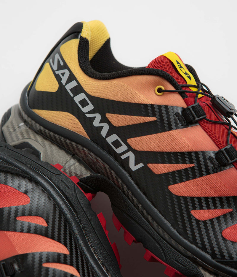 Salomon XT-4 OG Shoes in Lava Falls and Beach Ball / Black