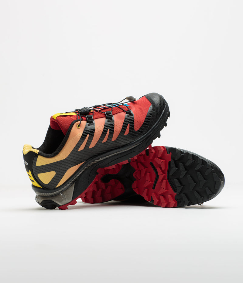 Salomon XT-4 OG Shoes in Lava Falls and Beach Ball / Black