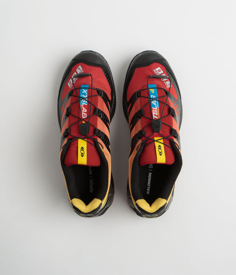 Salomon XT-4 OG Shoes in Lava Falls and Beach Ball / Black