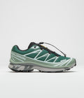 Salomon XT-6 Shoes in Bistro Green and Green Milieu / Black