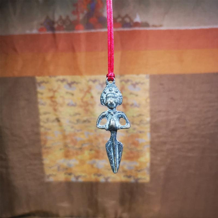 Samantabhadra Phurba - 2.36" - Tibetan Buddhist art, view 7