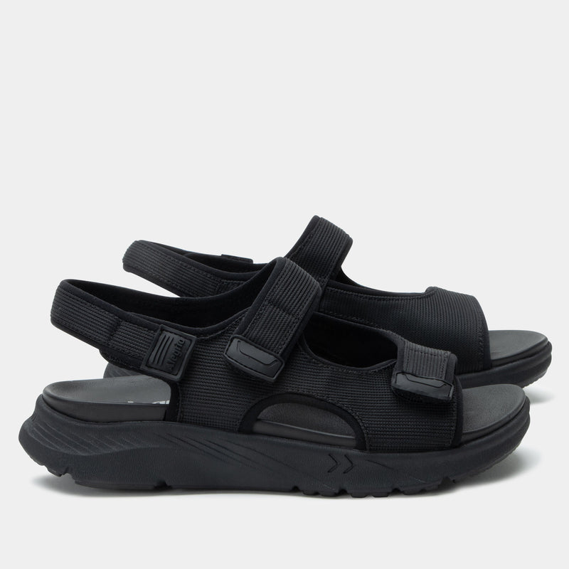 Sandie Black Sandal | Alegria Shoes