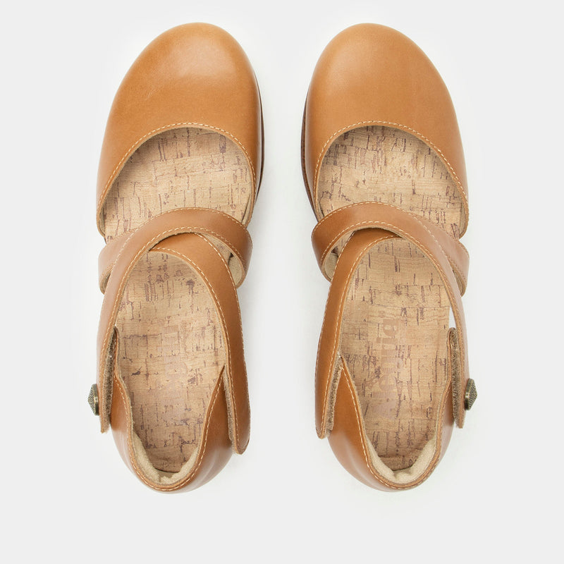 Savina Latte Shoe | Alegria Shoes