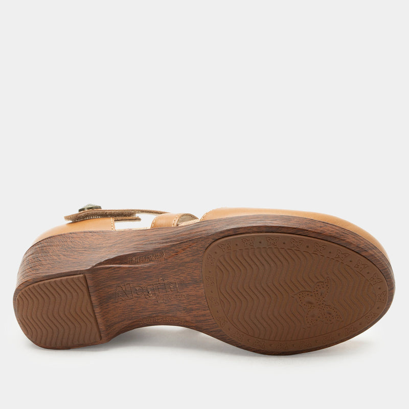 Savina Latte Shoe | Alegria Shoes