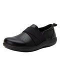 Savvie Black Smooth Shoe | Alegria Shoes