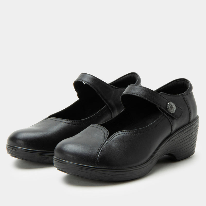 Saylar Noir Shoe | Alegria Shoes