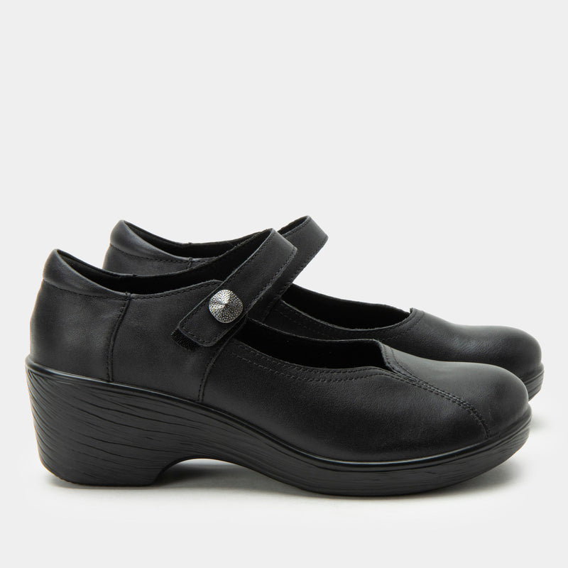 Saylar Noir Shoe | Alegria Shoes