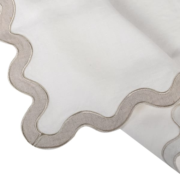 Scallop Edge Placemats - Set of 4
