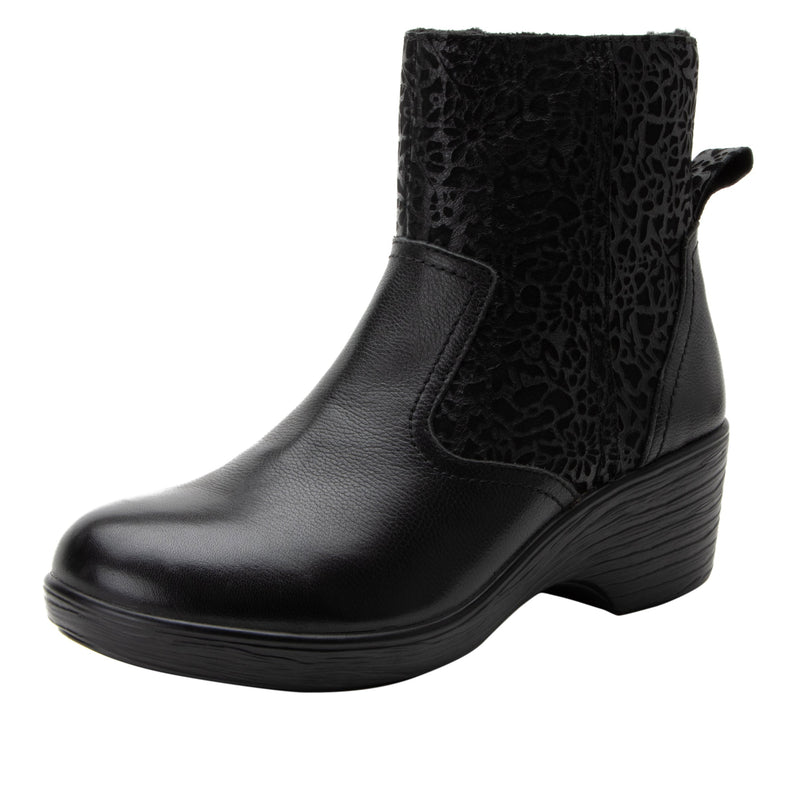 Scarlett Black Boot | Alegria Shoes