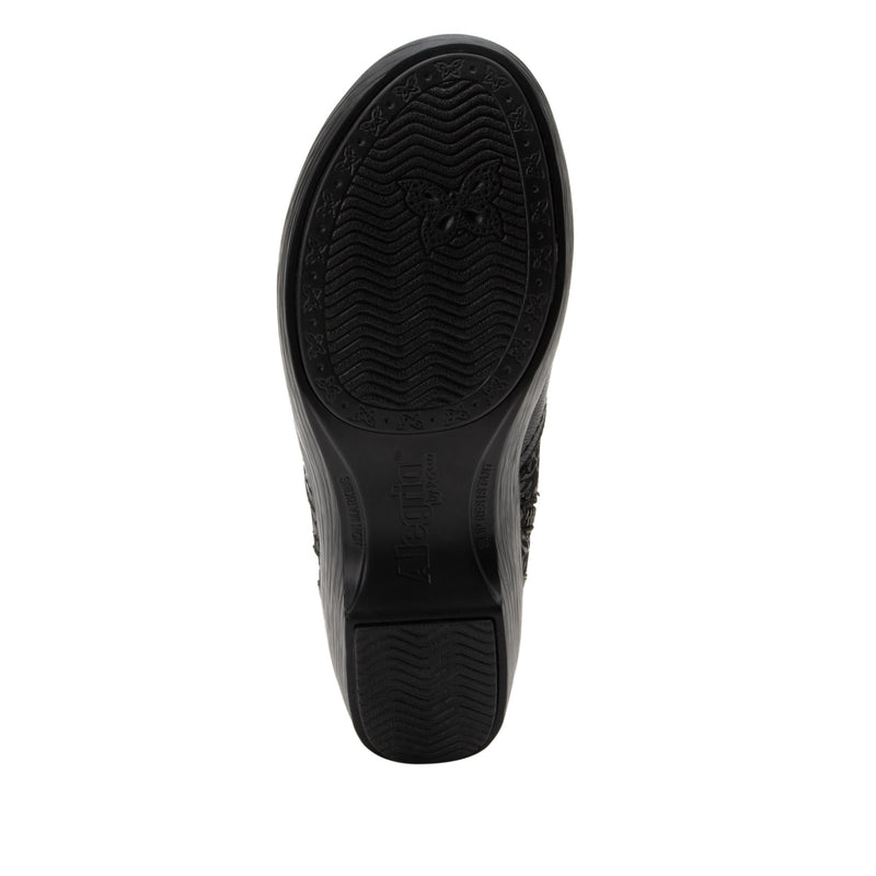 Scarlett Black Boot | Alegria Shoes