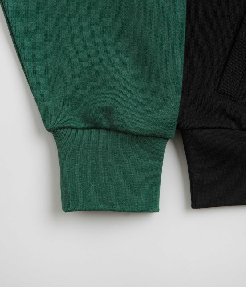 Sci-Fi Fantasy Colorblocked Hoodie in Purple and Black