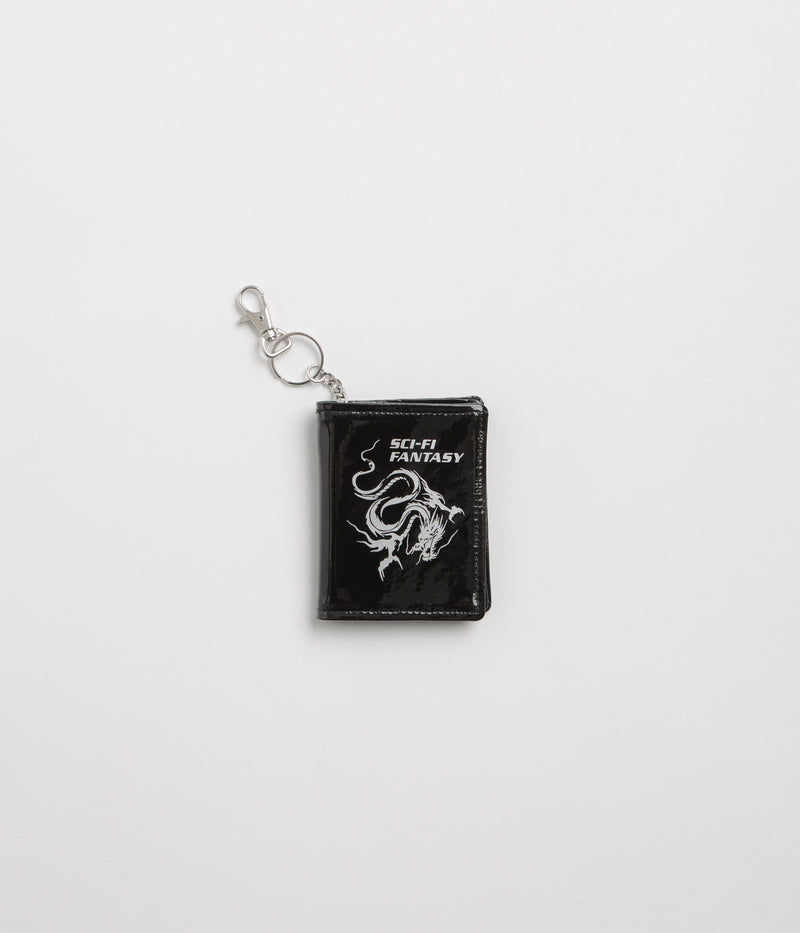 Sci-Fi Fantasy Dragon Wallet in Black