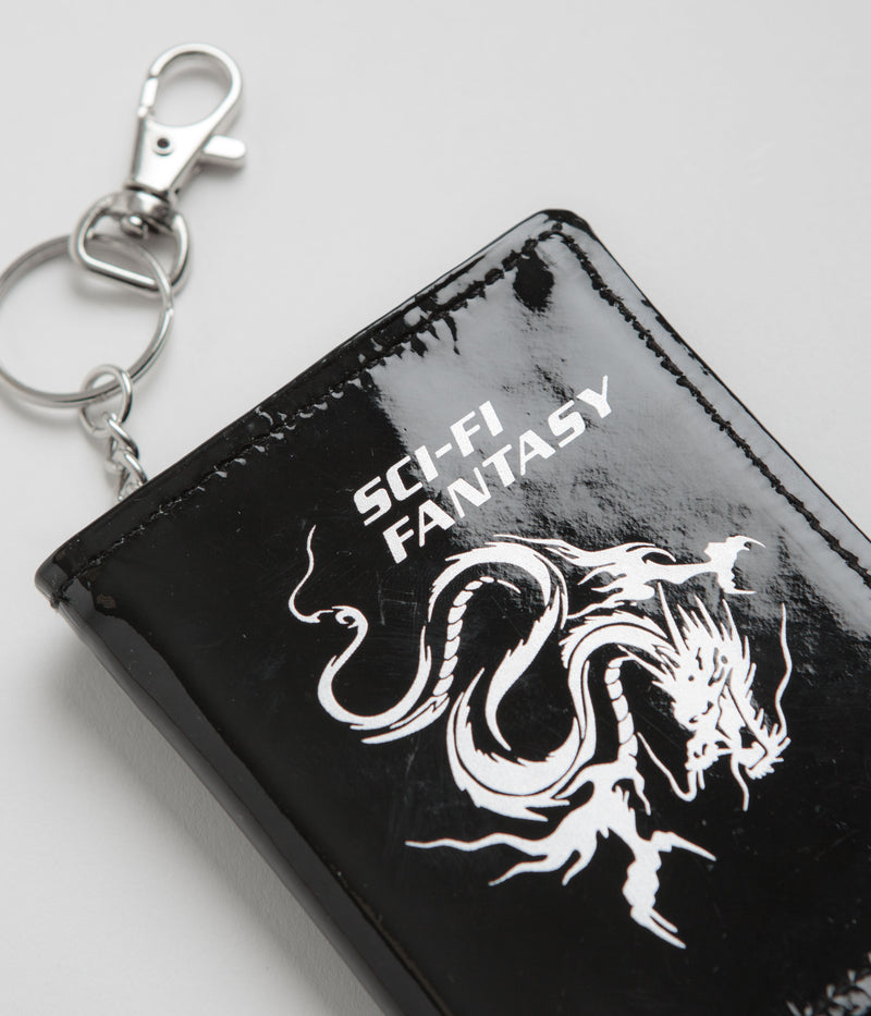 Sci-Fi Fantasy Dragon Wallet in Black