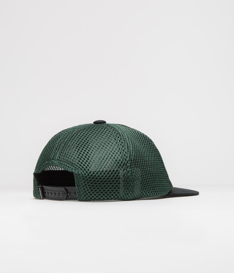 Sci-Fi Fantasy Logo Cap in Forest Green and Black