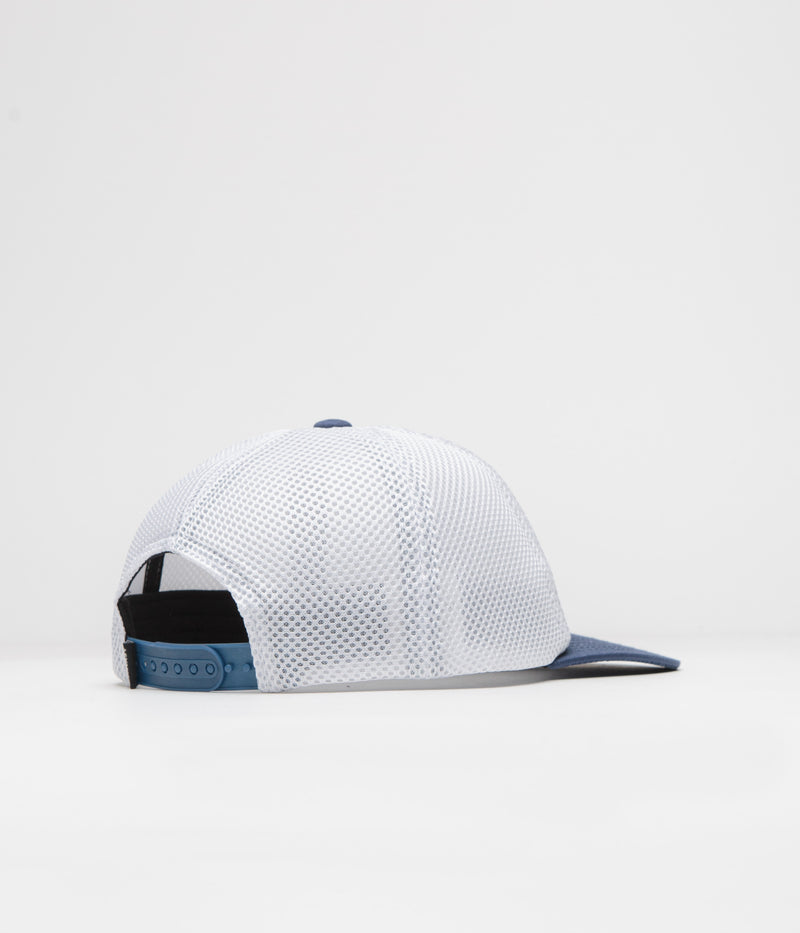 Sci-Fi Fantasy Logo Cap in White and Blue