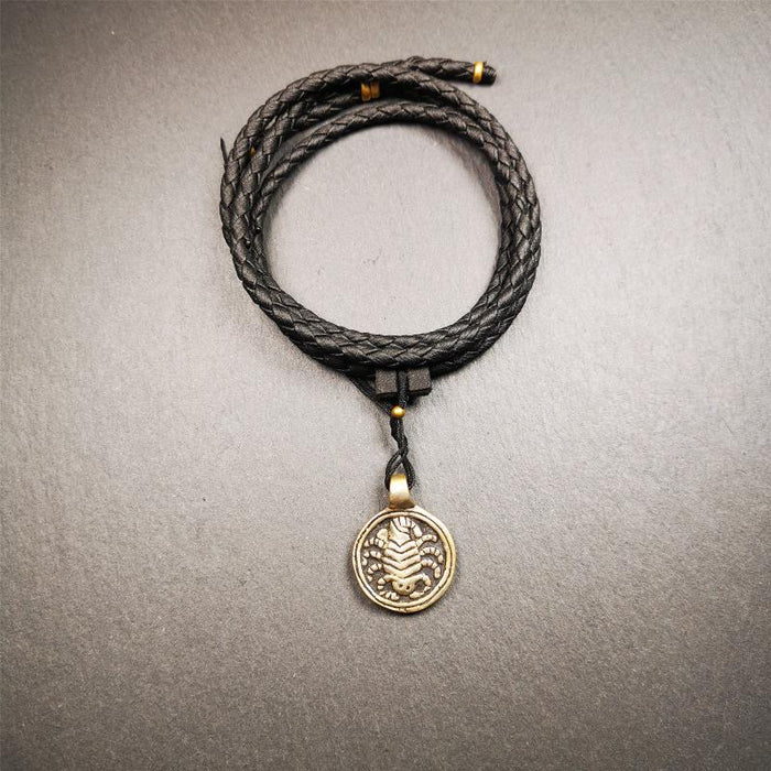 Scorpion Guru Amulet 0.87" - Tibetan Buddhist amulet, view 5
