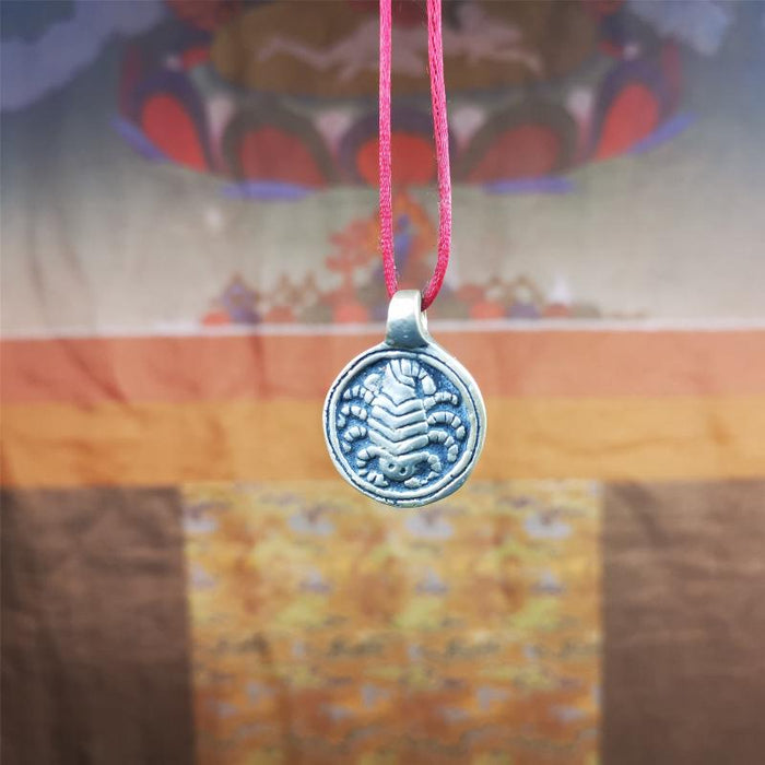 Scorpion Guru Amulet 0.87" - Tibetan Buddhist amulet, view 8