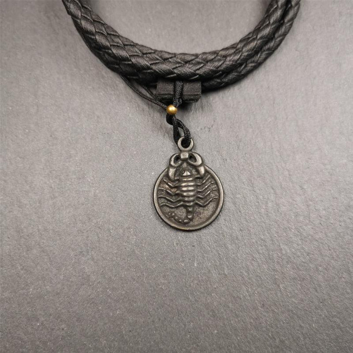 Scorpion Guru Amulet 0.8" - Tibetan Buddhist amulet, view 5