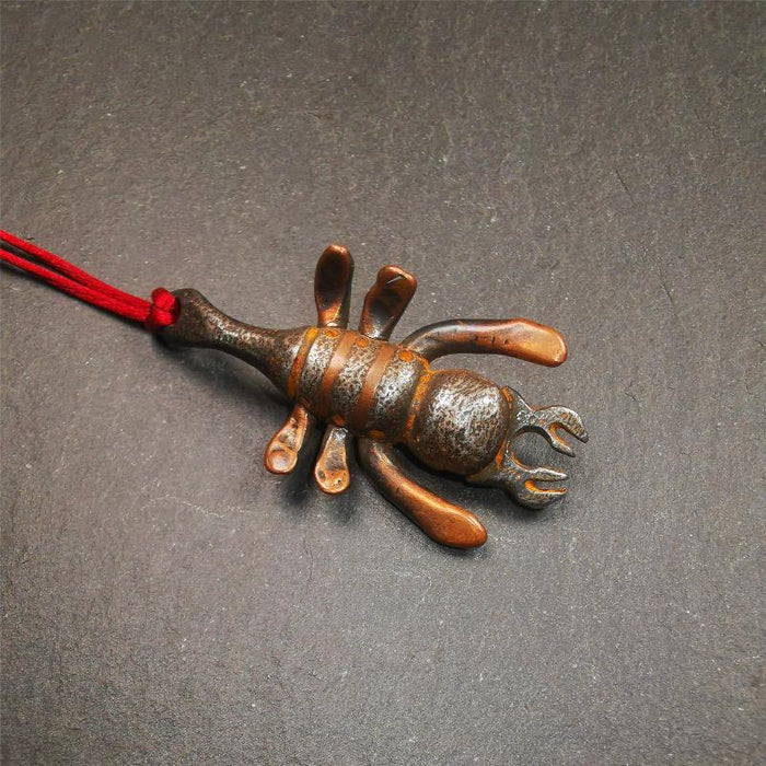 Scorpion Guru Amulet 2.3" - Tibetan Buddhist amulet, view 6