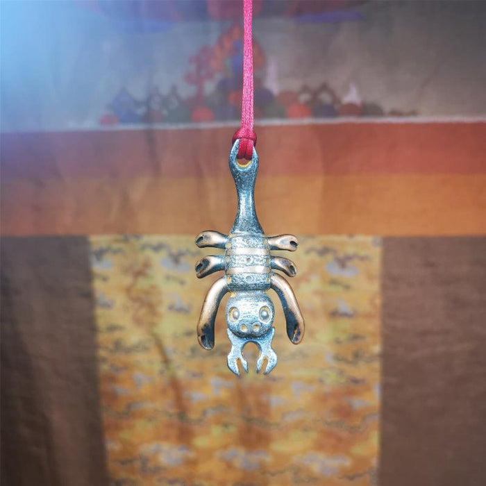 Scorpion Guru Amulet 2.3" - Tibetan Buddhist amulet, view 7