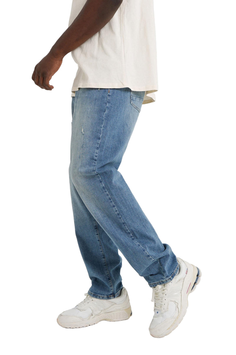 Scratched Jeans 23561-BLUE
