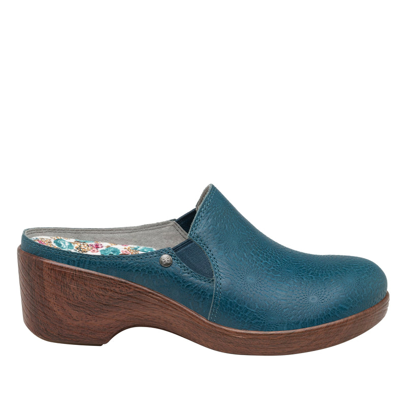 Sereniti Roman Candle Teal Shoe | Alegria Shoes
