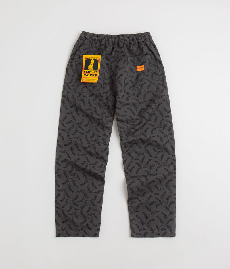 Service Works Branch Twill Chef Pants in Black