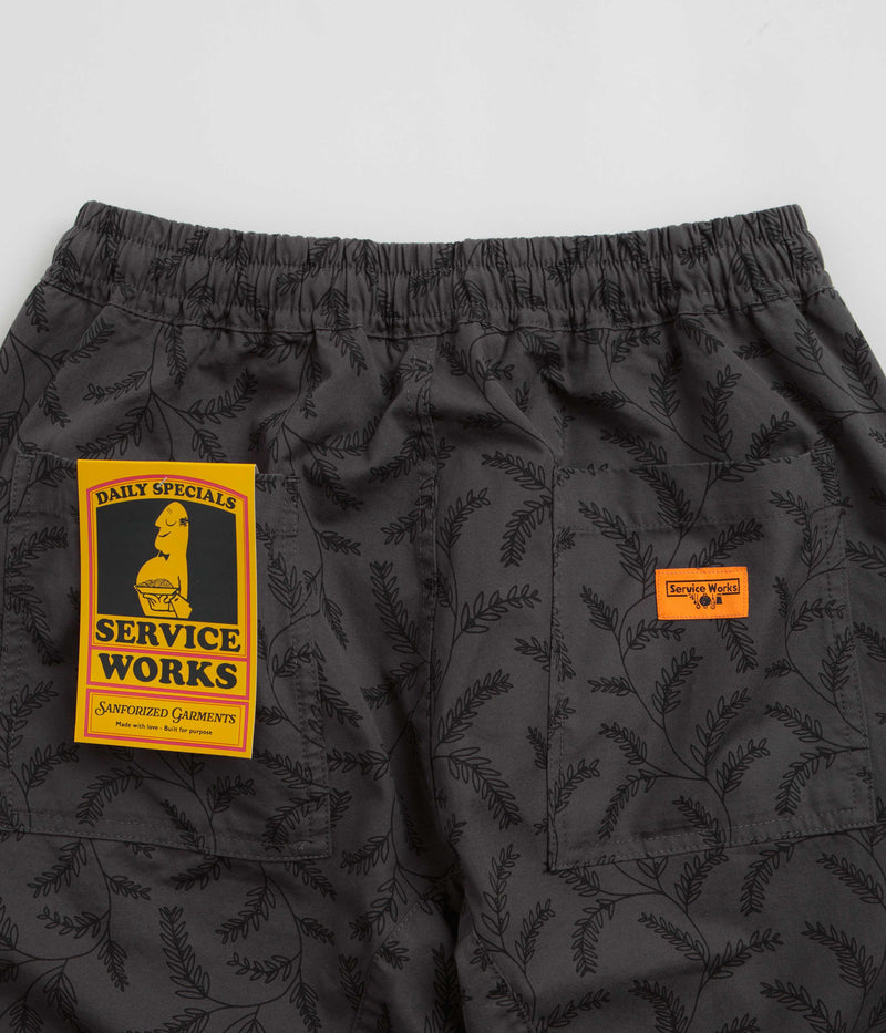 Service Works Branch Twill Chef Pants in Black
