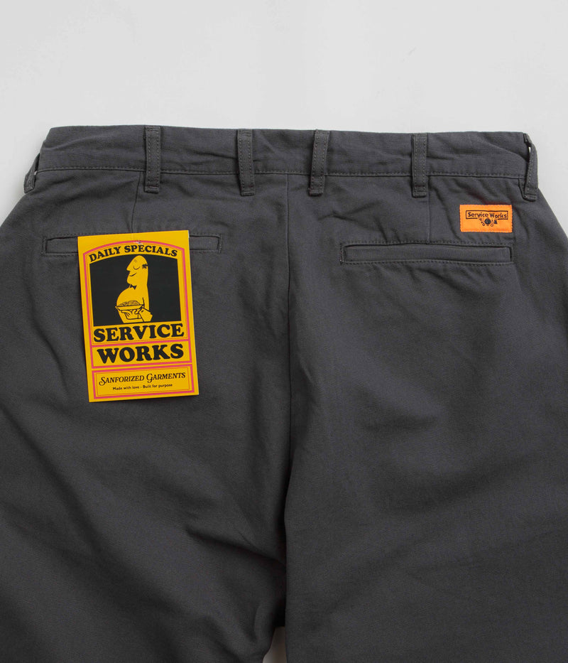 Service Works Canvas Part Timer Pants in Grey