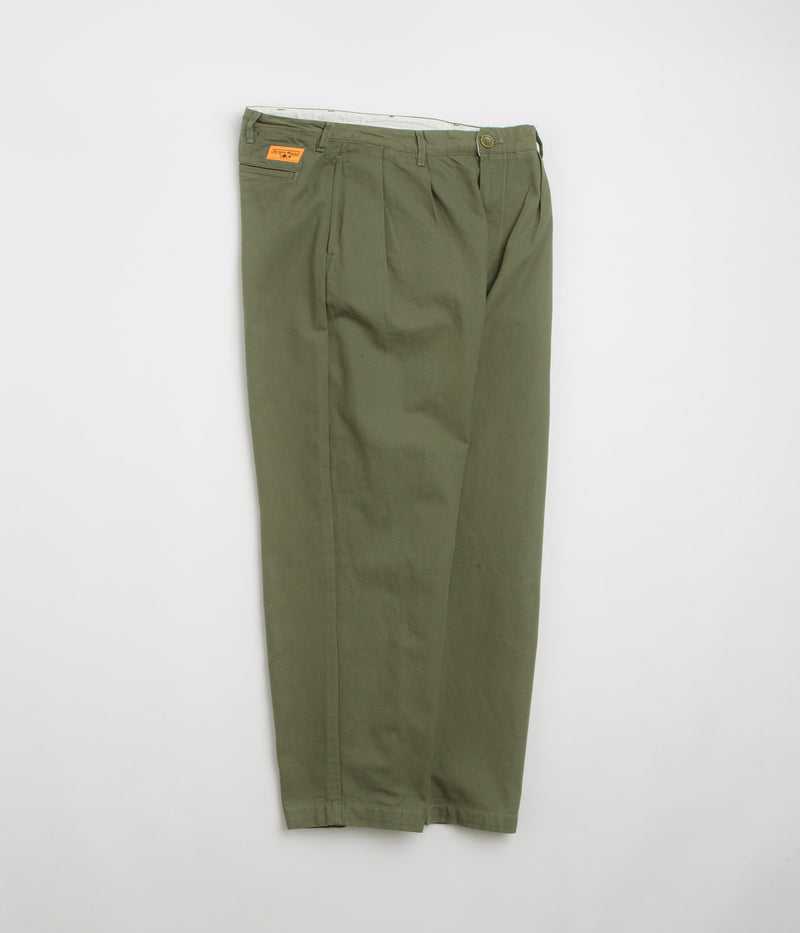 Service Works Canvas Part Timer Pants in Olive