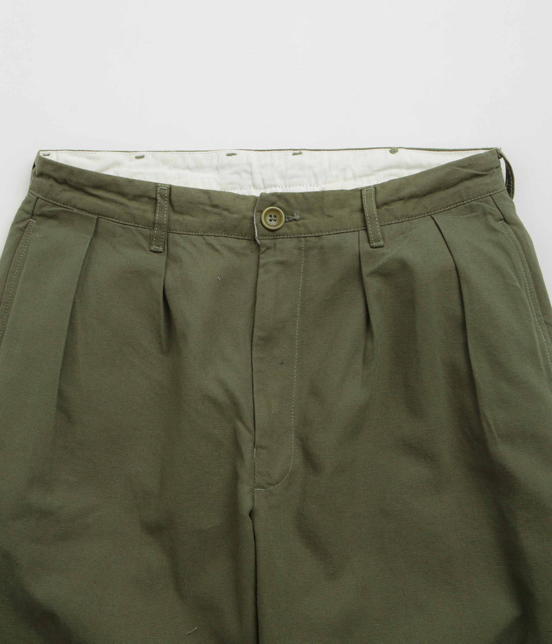 Service Works Canvas Part Timer Pants in Olive
