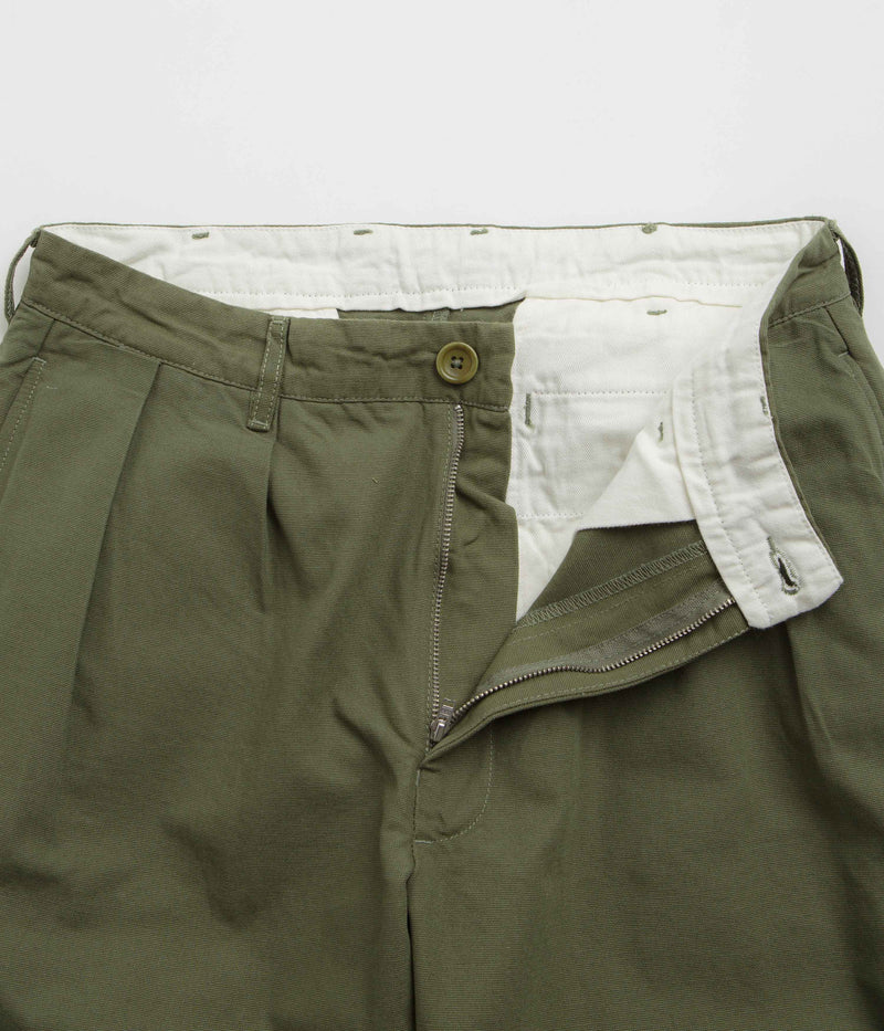 Service Works Canvas Part Timer Pants in Olive