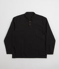 Service Works Canvas Script Popover Shirt in Black