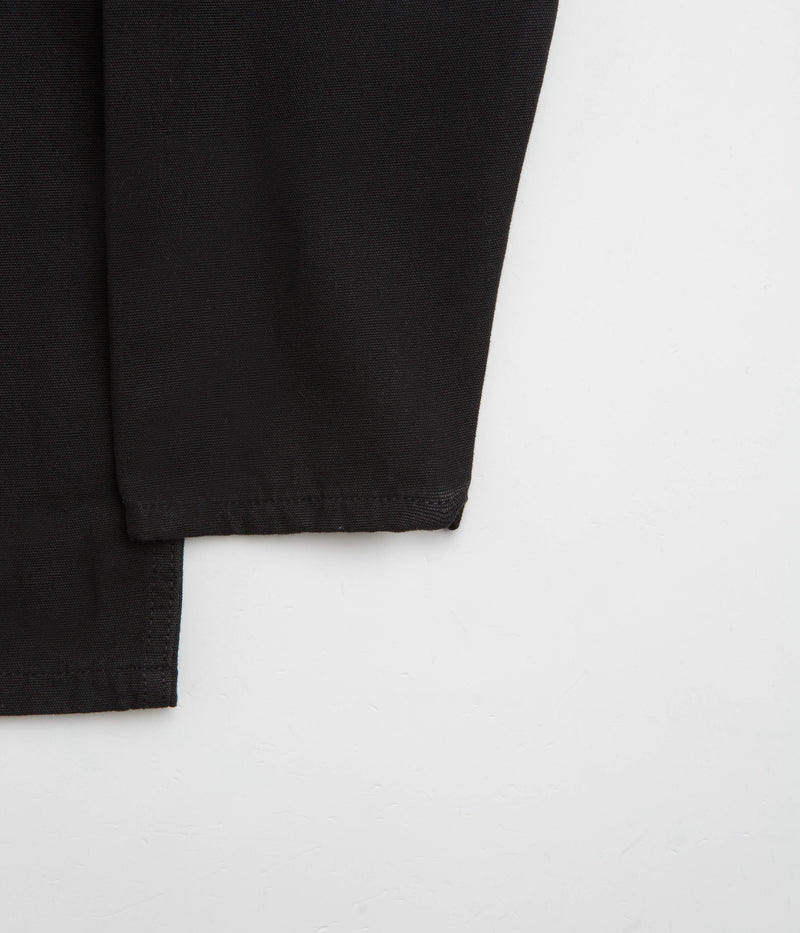 Service Works Canvas Script Popover Shirt in Black