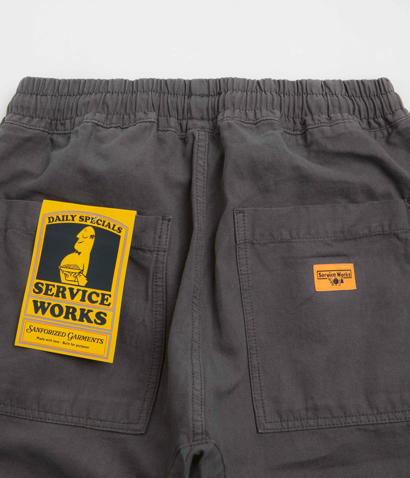 Service Works Classic Chef Shorts in Grey