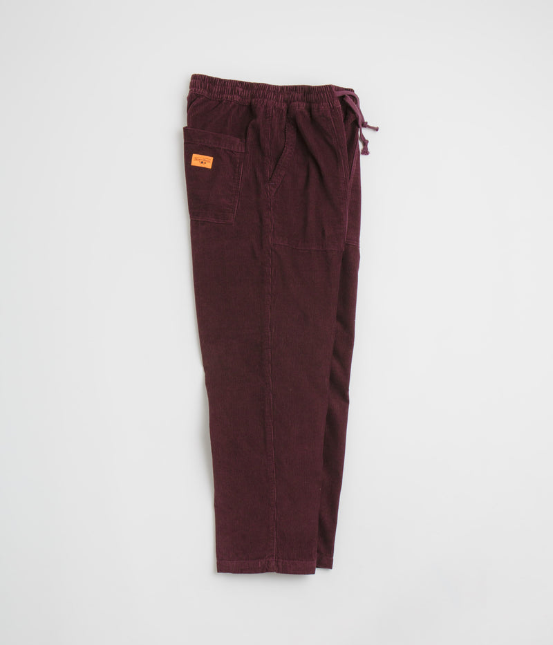 Service Works Classic Corduroy Chef Pants in Plum