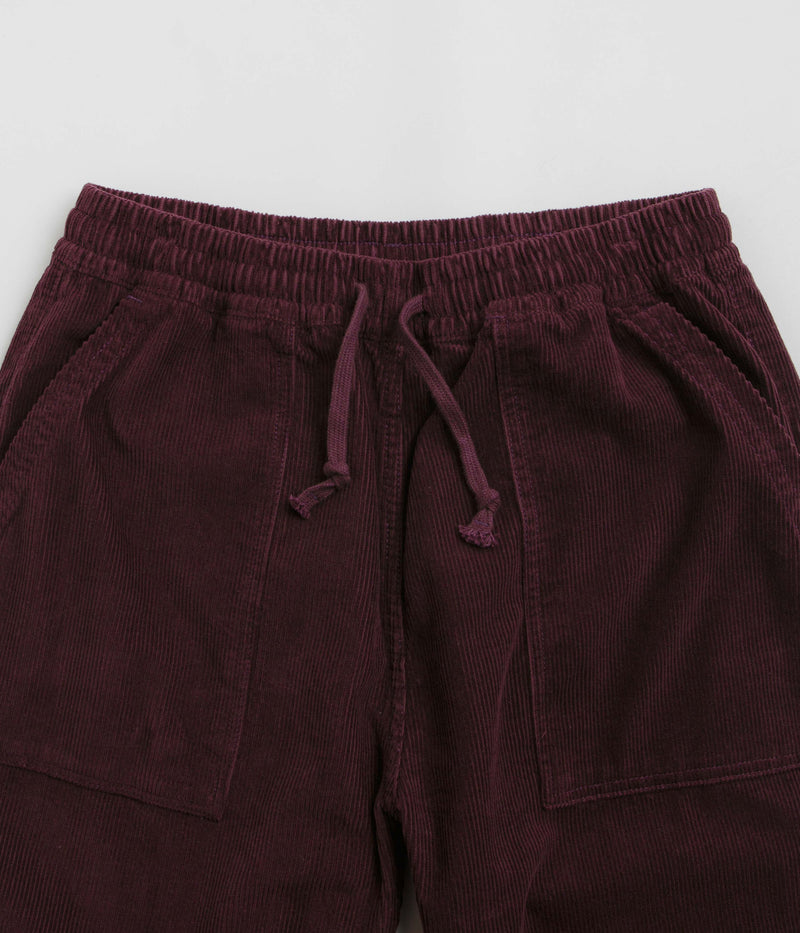 Service Works Classic Corduroy Chef Pants in Plum