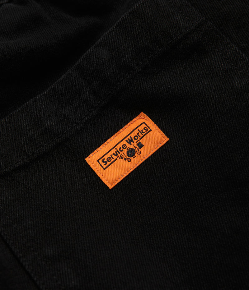 Service Works Denim Chef Pants in Black