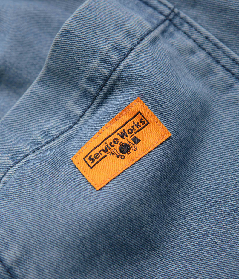 Service Works Denim Chef Pants in Light Wash