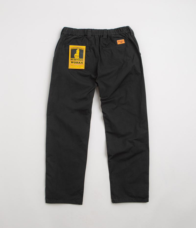 Service Works Dense Twill Waiter Pants in Black