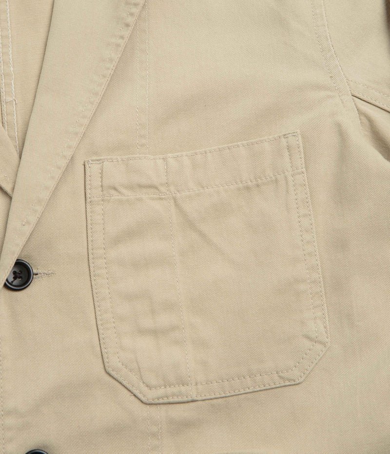 Service Works Drill Server Suit Jacket in Khaki