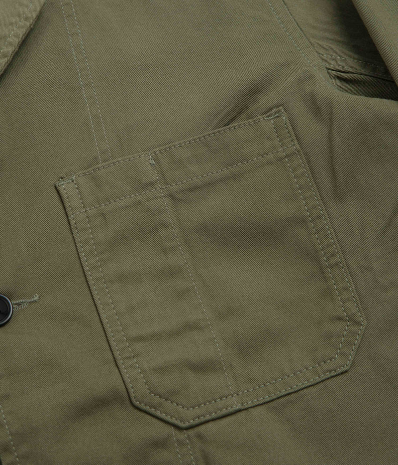 Service Works Drill Server Suit Jacket in Olive
