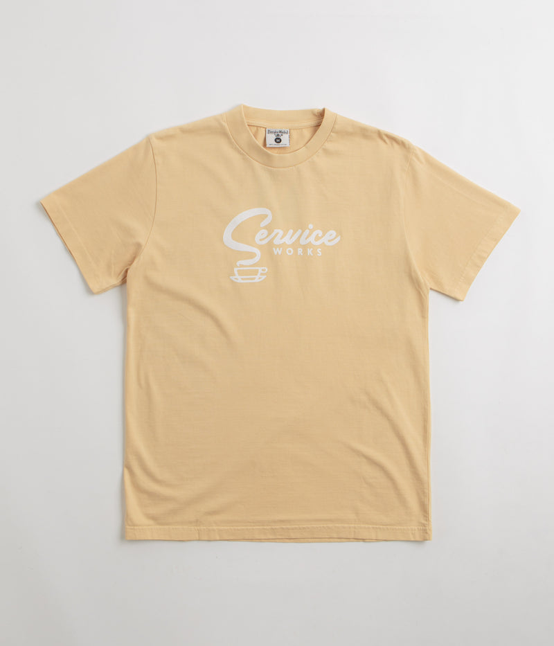 Service Works Espresso T-Shirt in Khaki