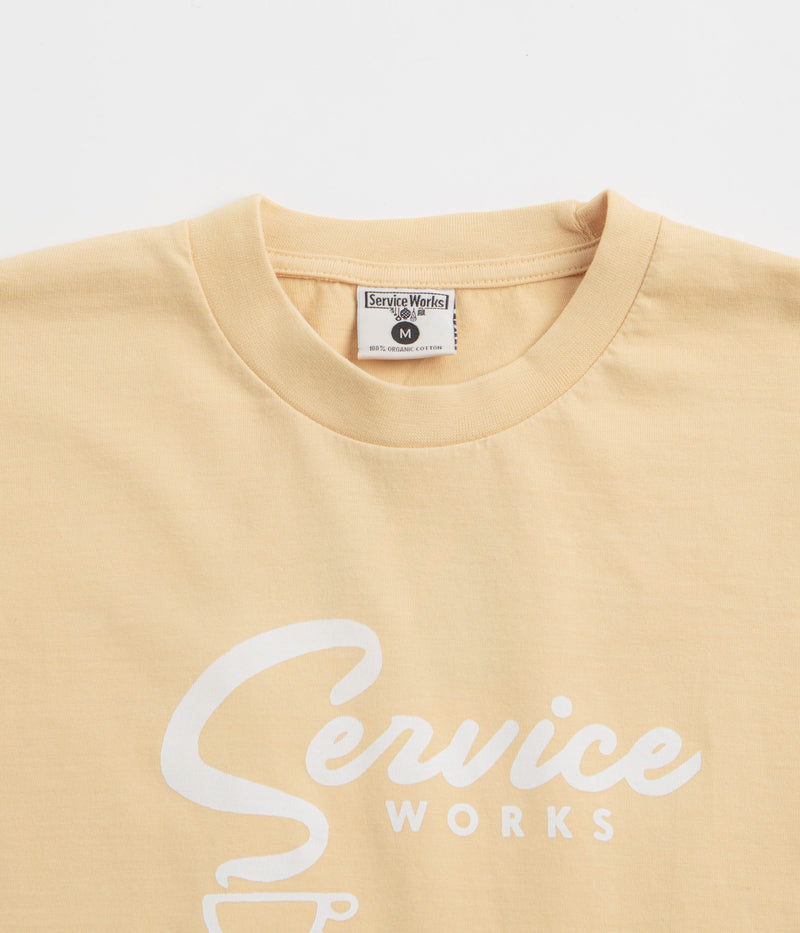Service Works Espresso T-Shirt in Khaki