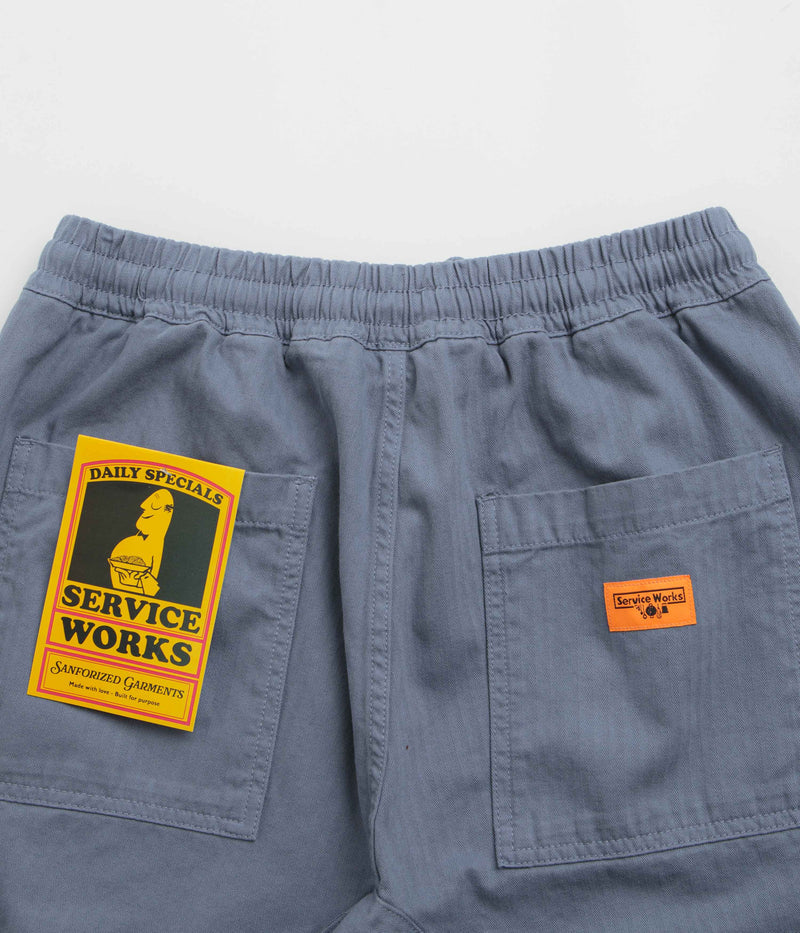 Service Works Herringbone Chef Pants in Harbour