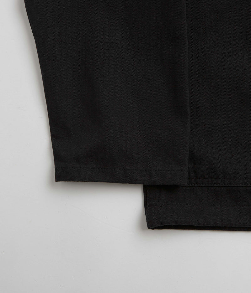 Service Works Herringbone Market Smock Jacket in Black