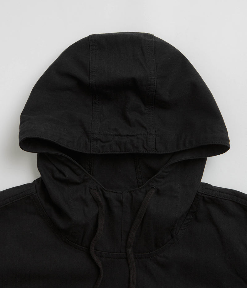 Service Works Herringbone Market Smock Jacket in Black