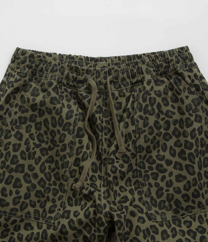 Service Works Leopard Chef Pants in Green