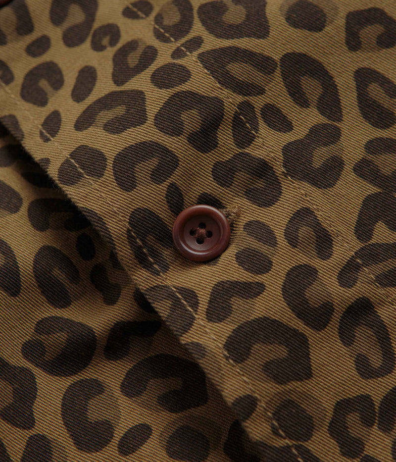 Service Works Leopard FOH Jacket in Brown