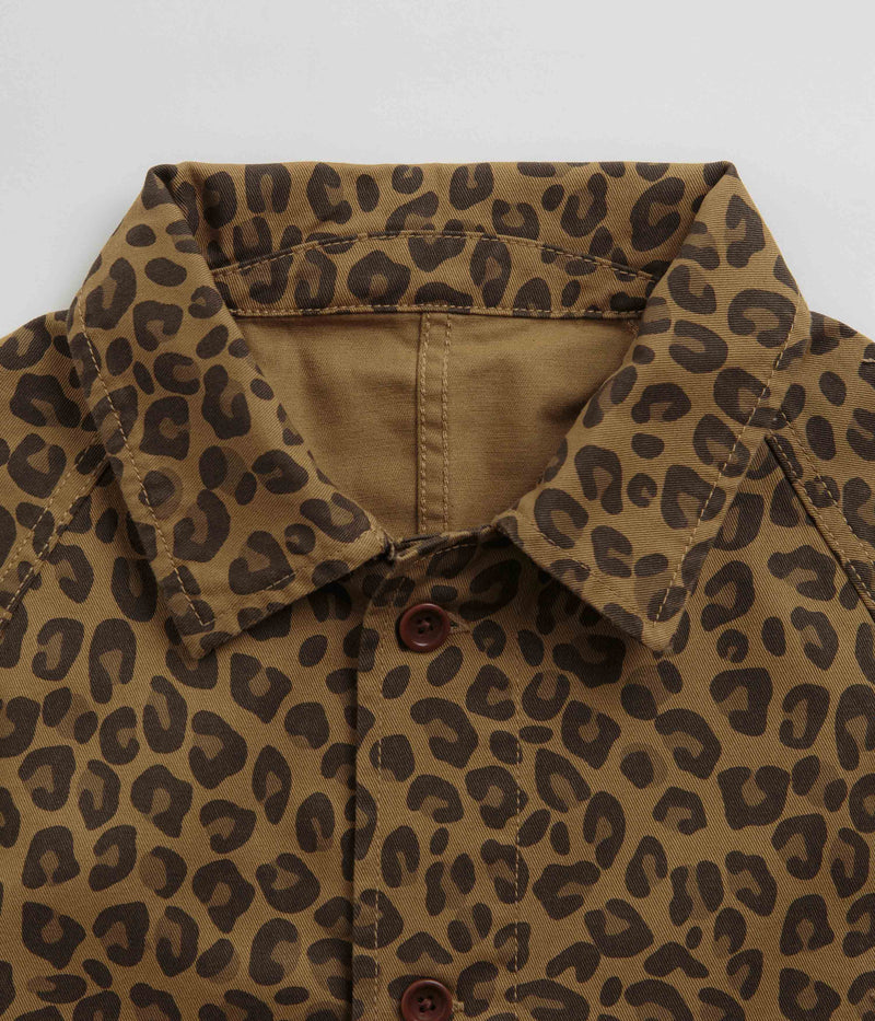 Service Works Leopard FOH Jacket in Brown